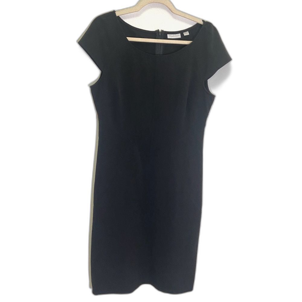 New York Company - Black Stretch Cocktail Sheath Dress - Size 8